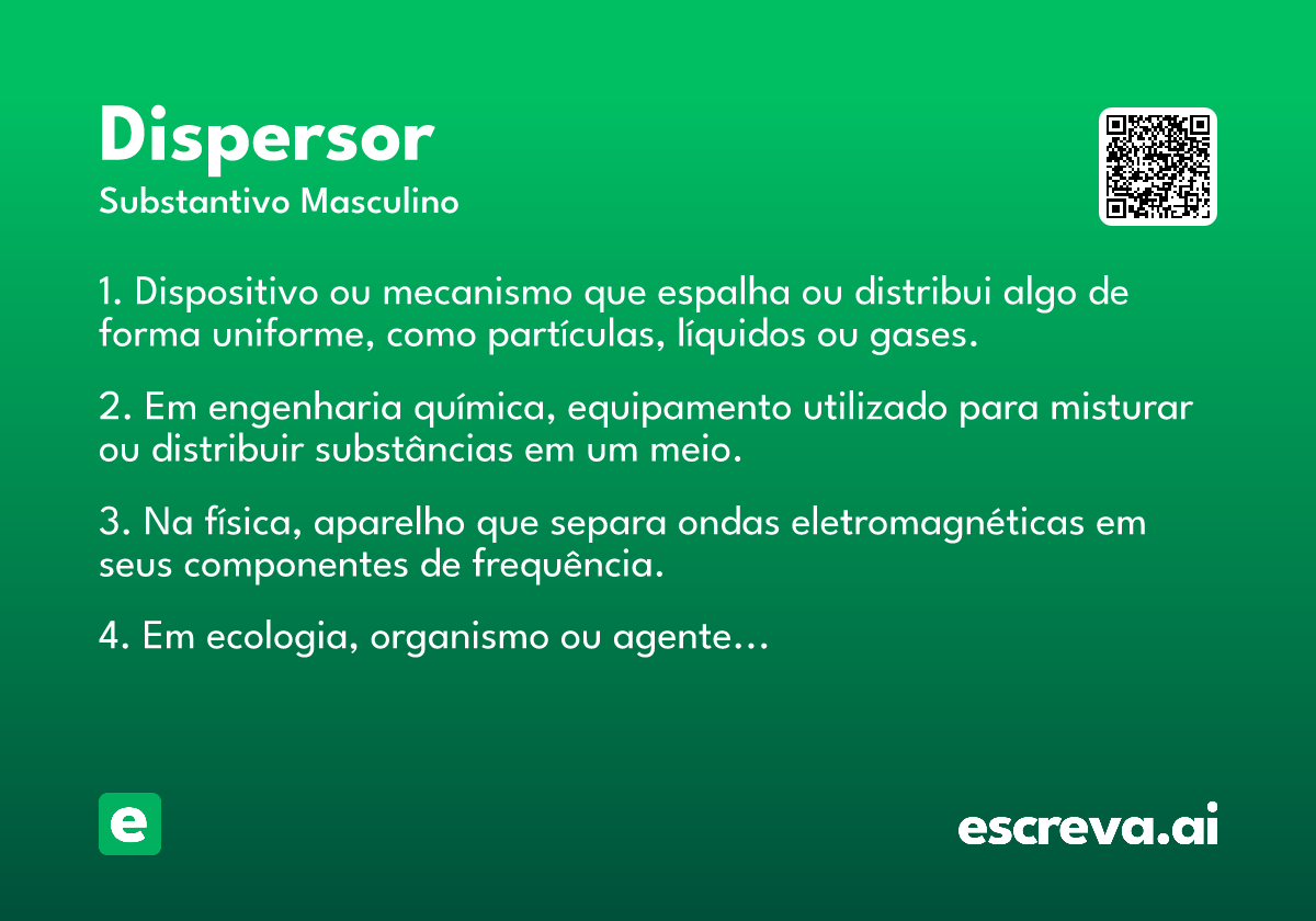 dispersor