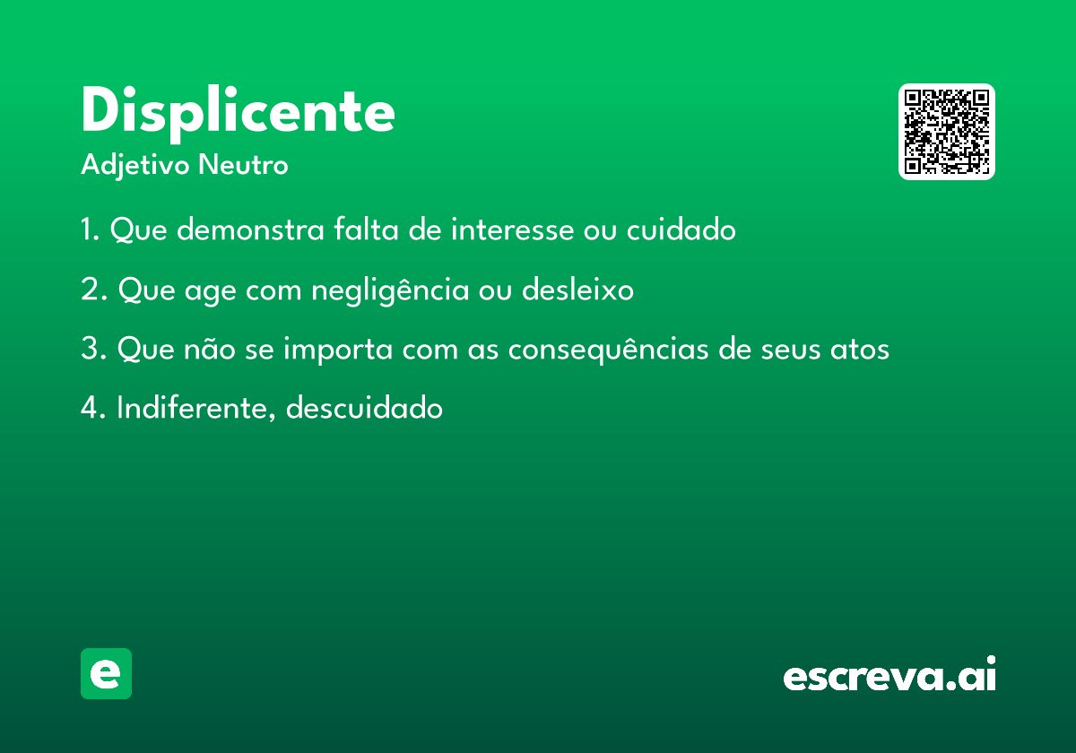 displicente