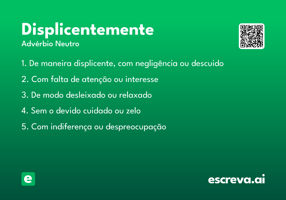 displicentemente