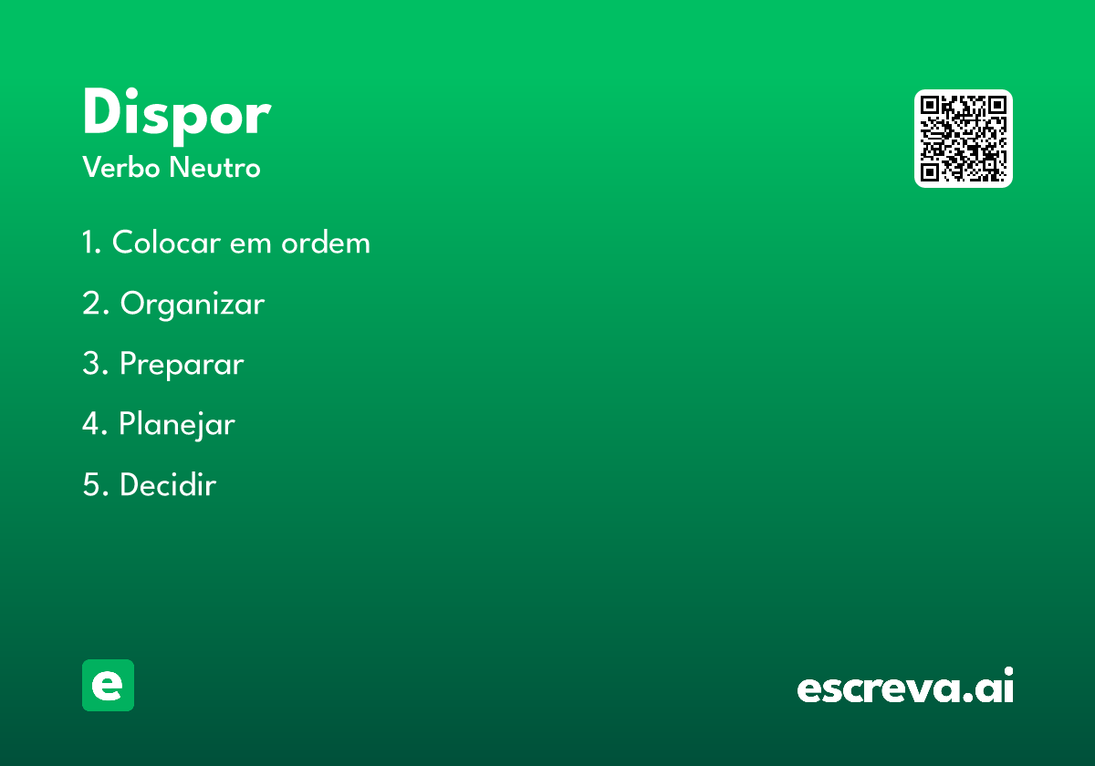 dispor