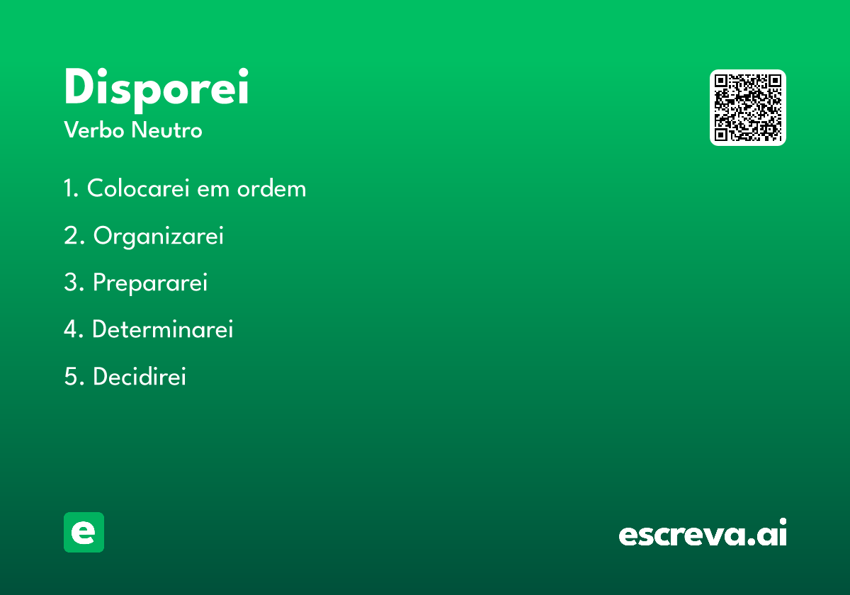 disporei
