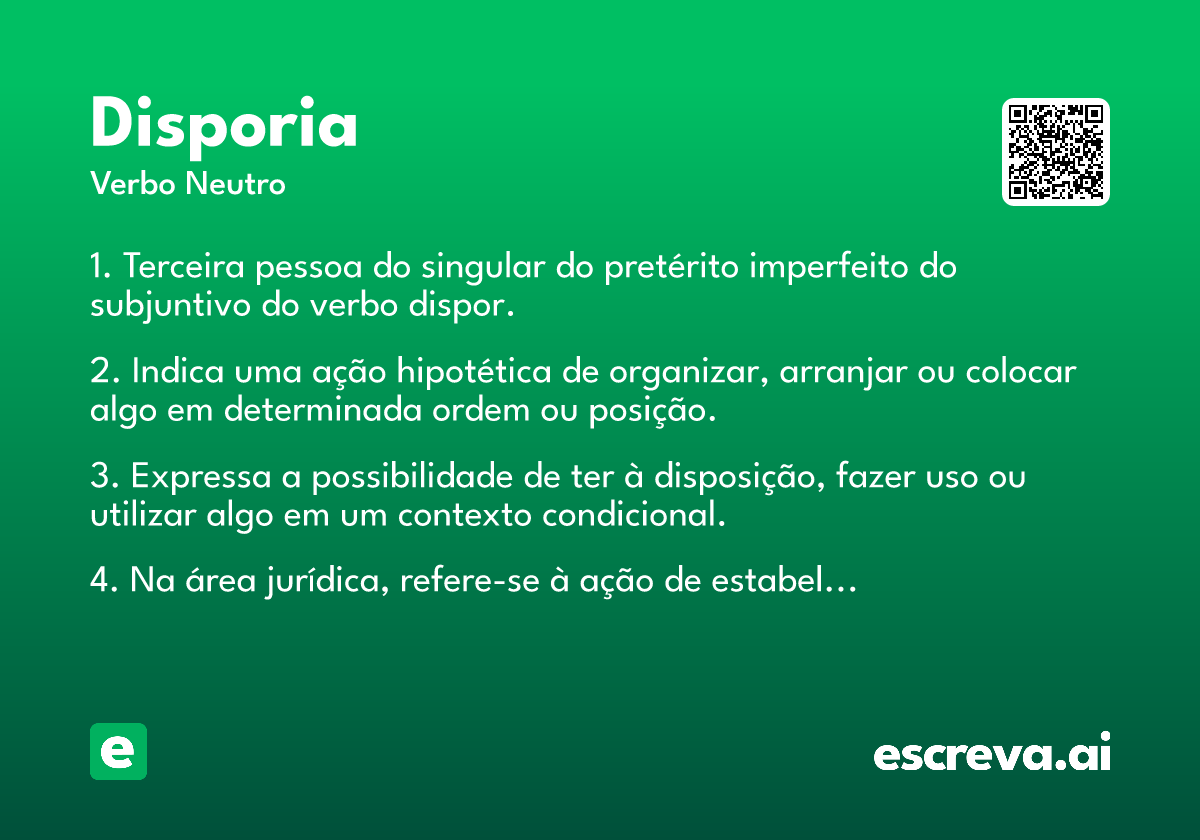 disporia