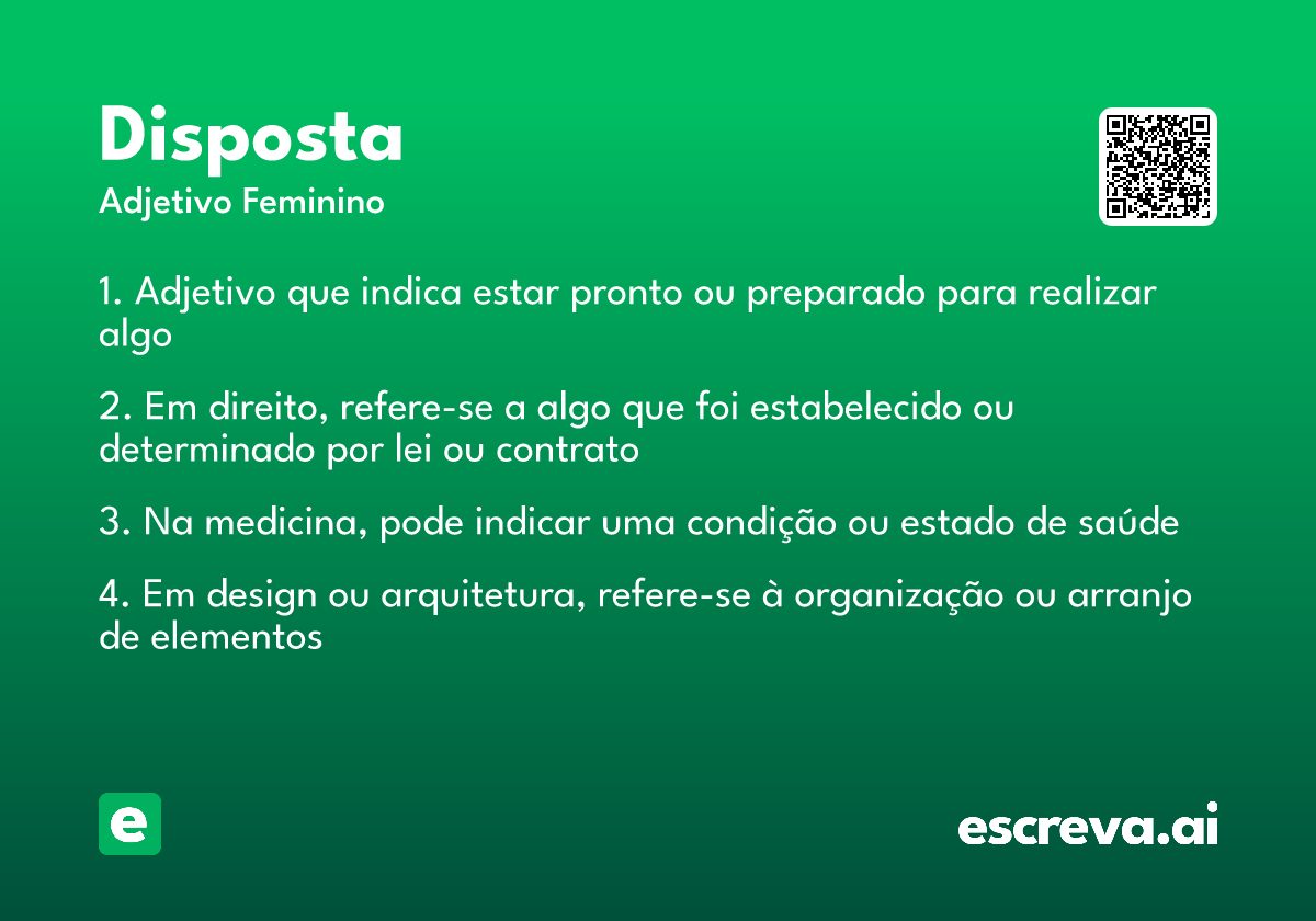 disposta