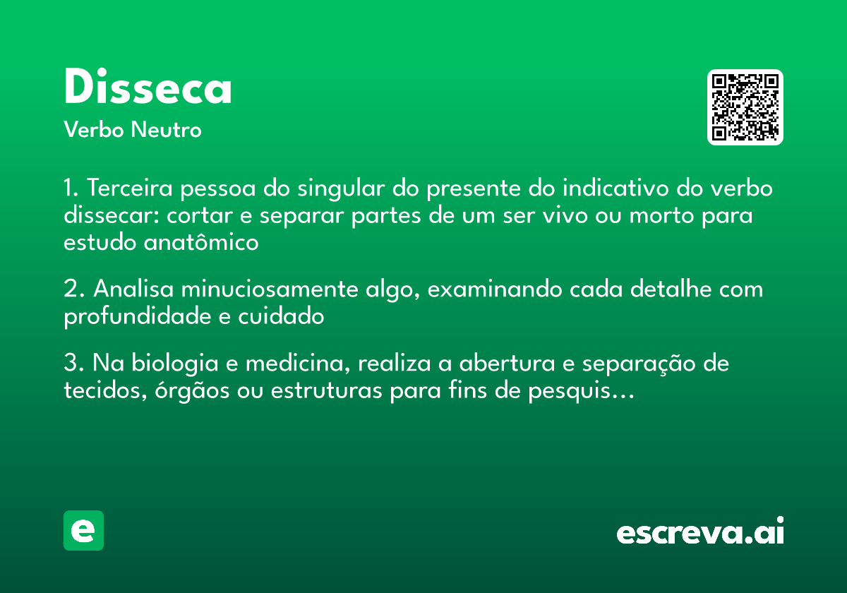 disseca