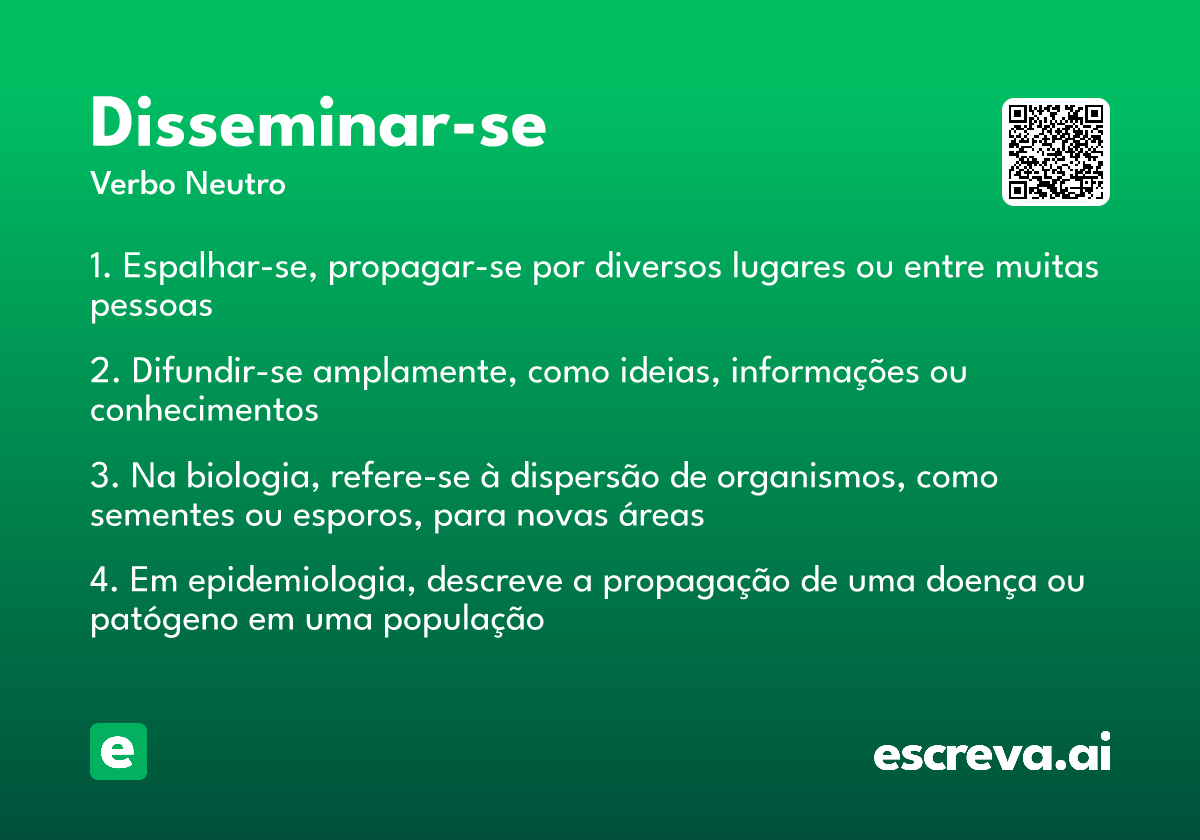 disseminar-se