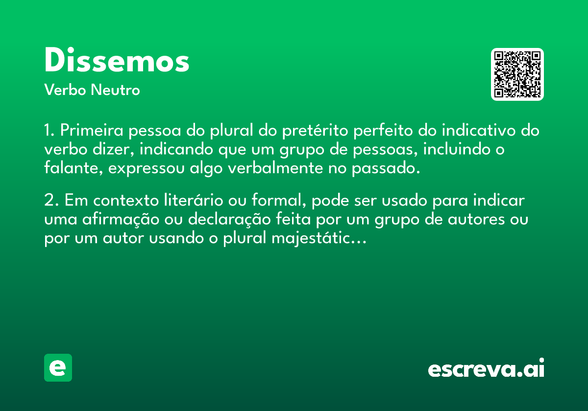 dissemos