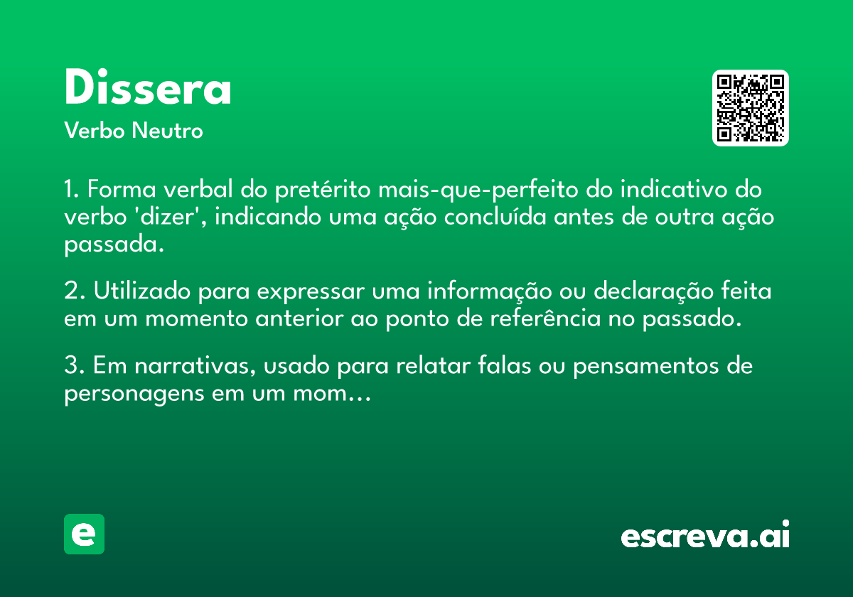 dissera