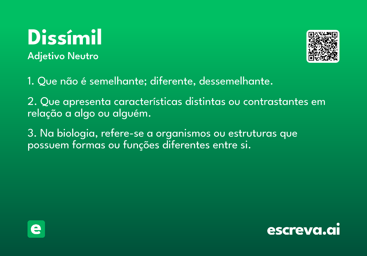 dissímil