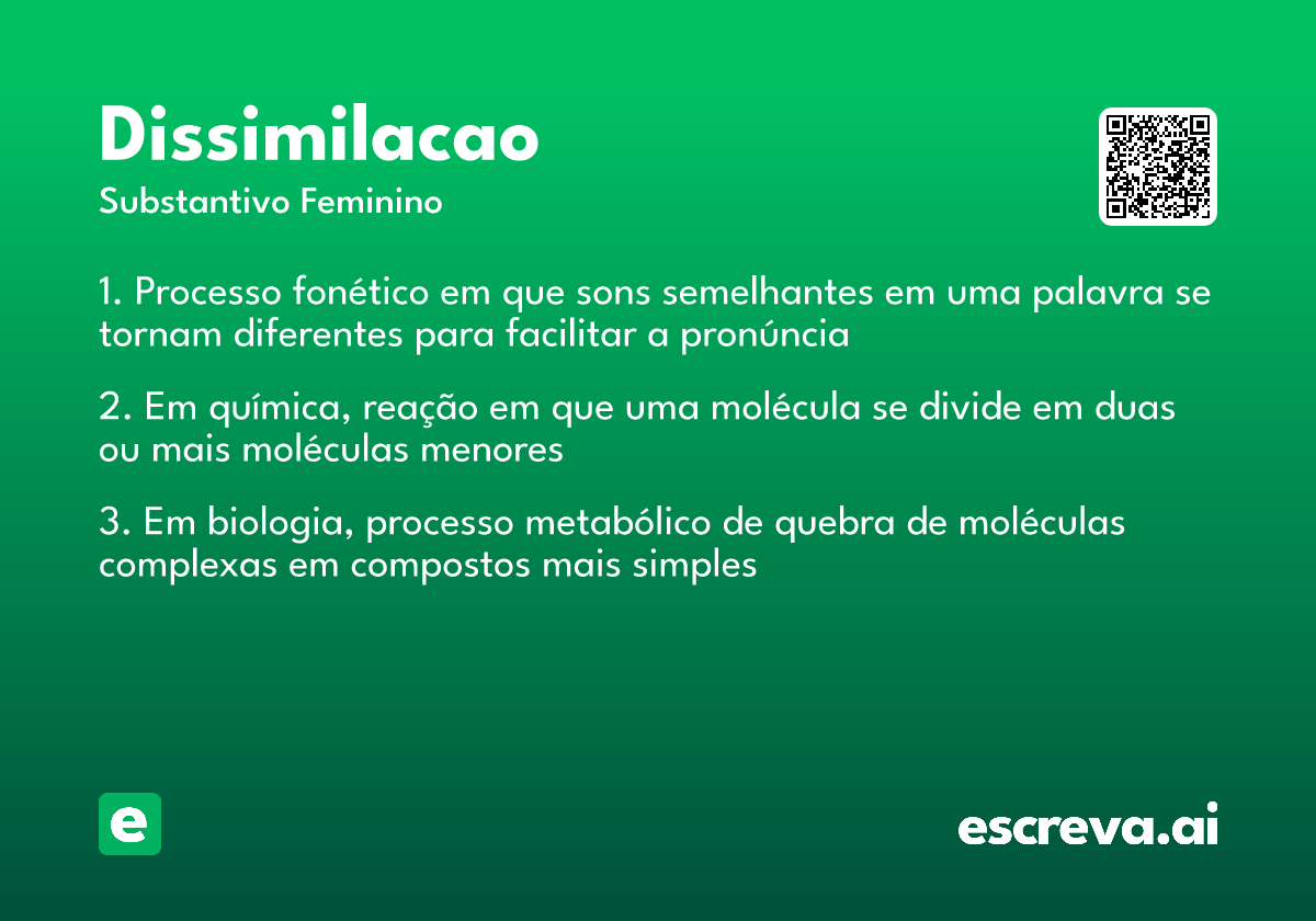 dissimilacao