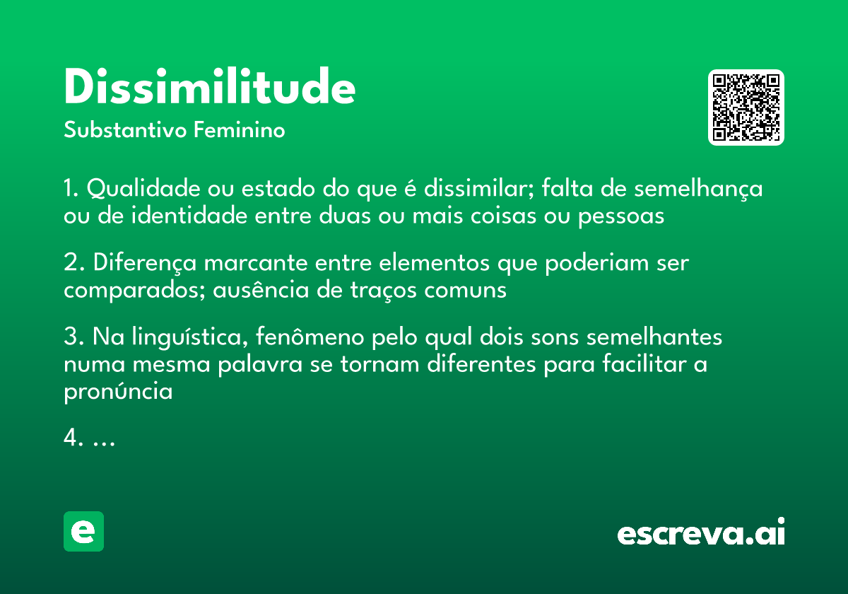 dissimilitude