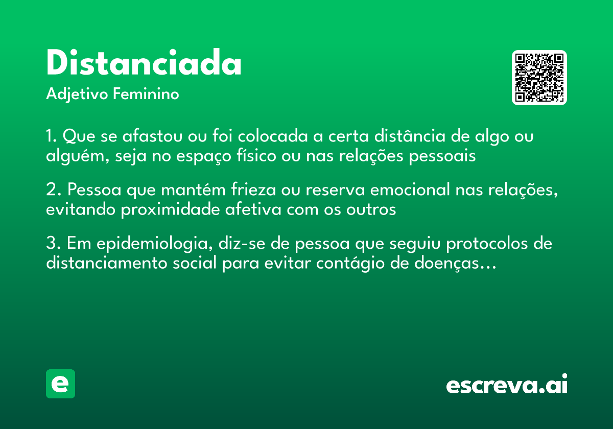 distanciada