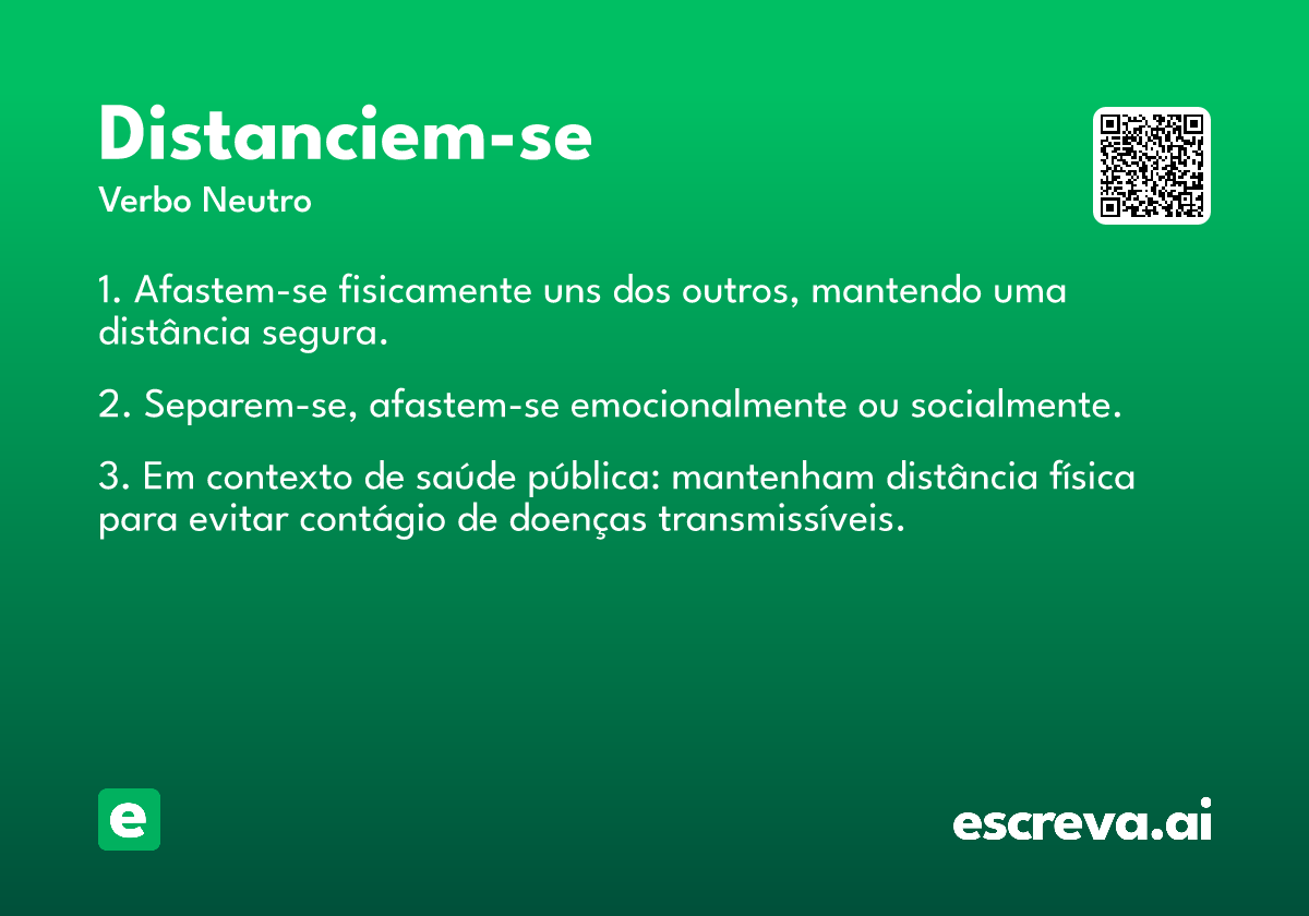 distanciem-se