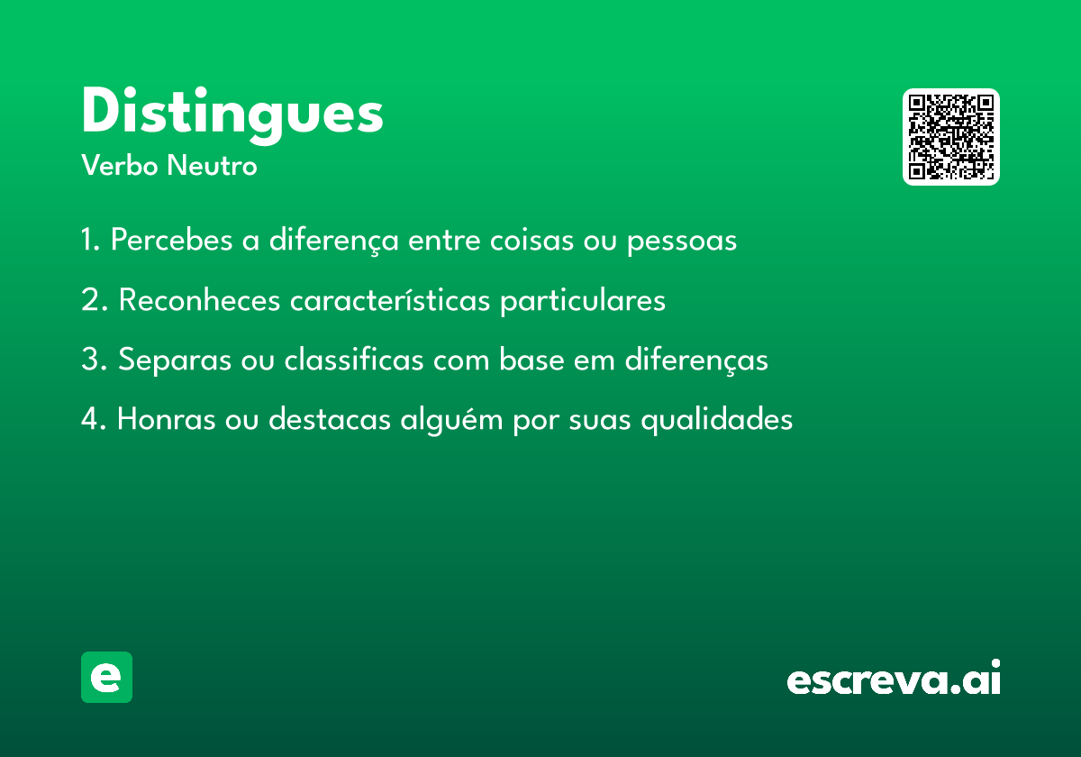 distingues