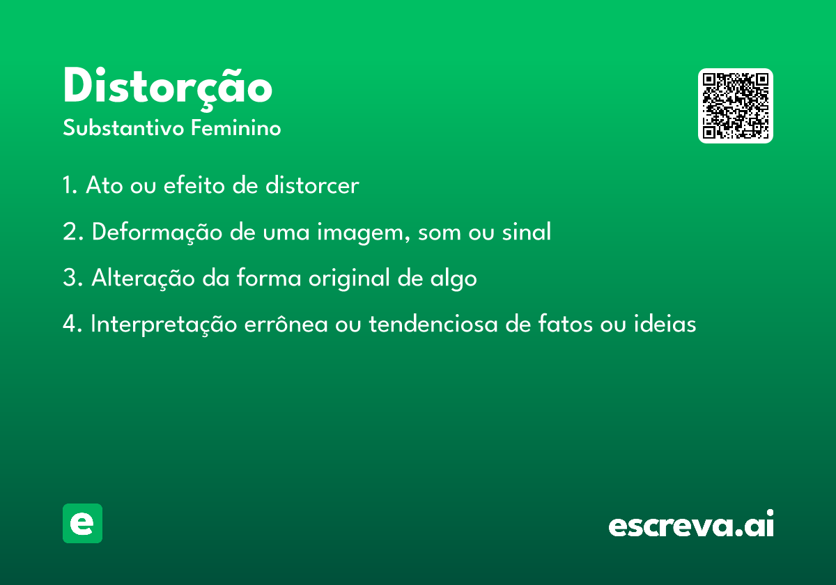 distorção