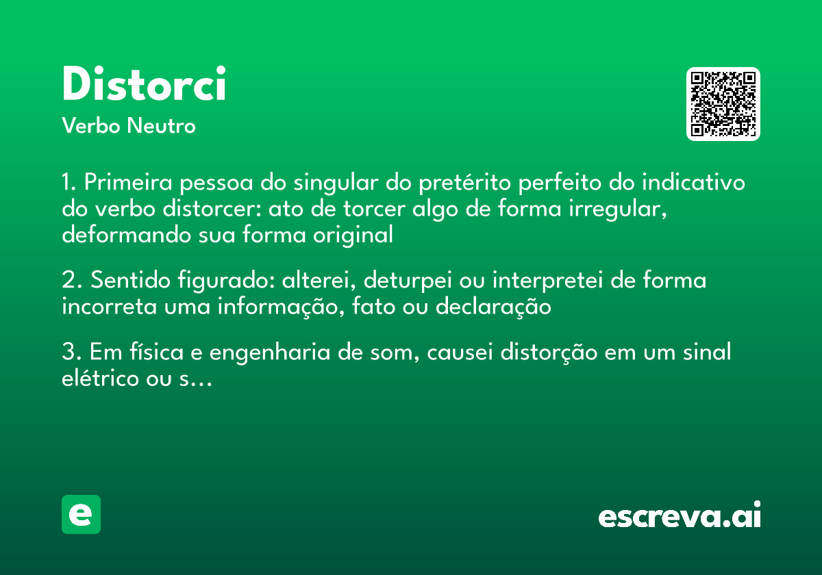 distorci