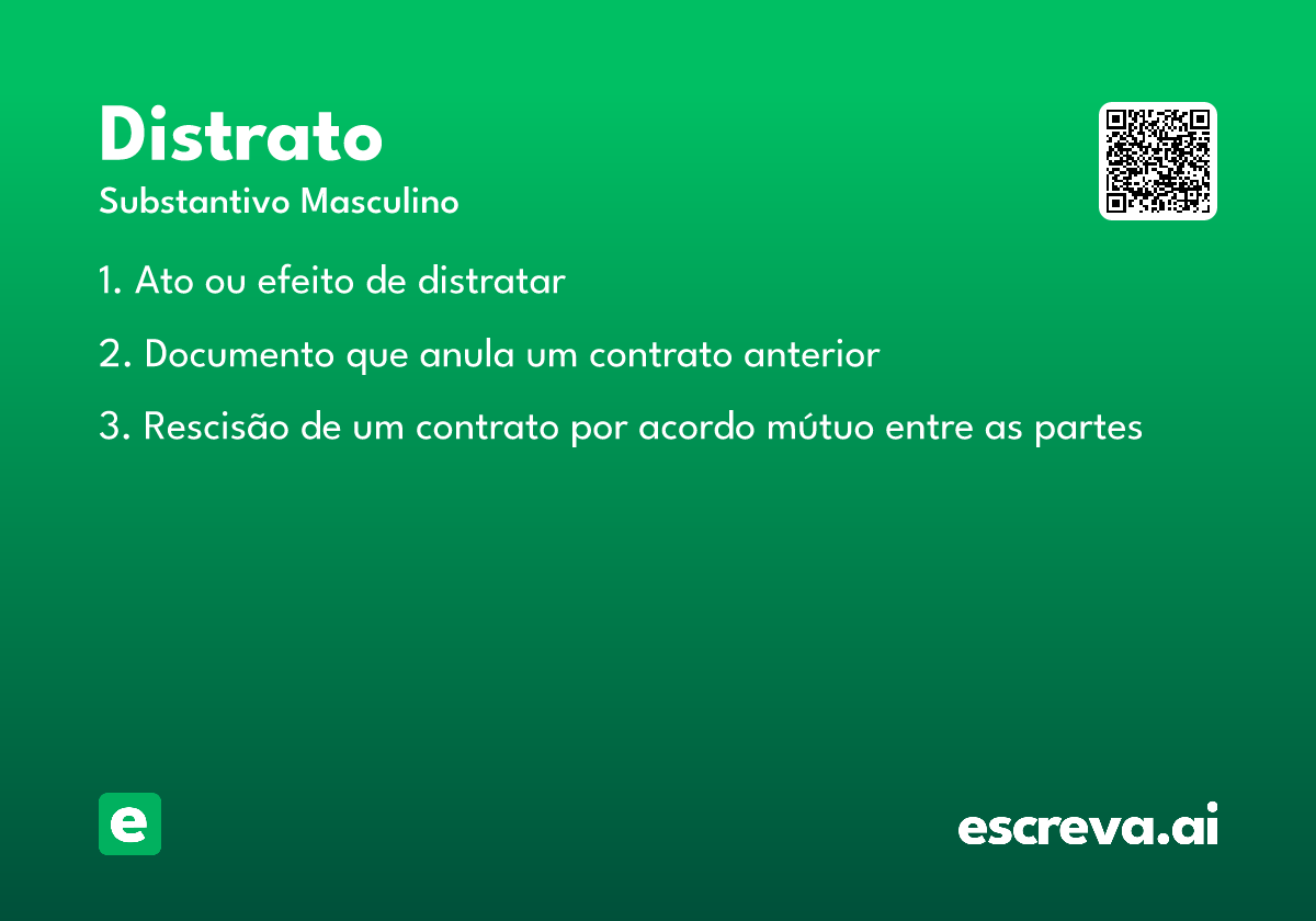 distrato