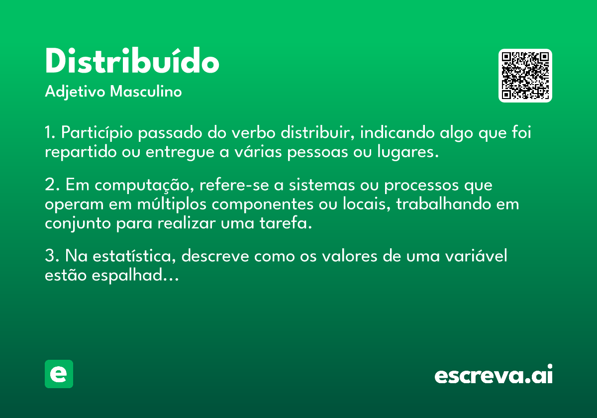 distribuído