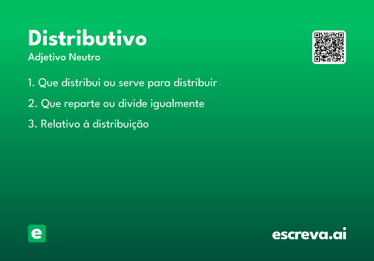 distributivo