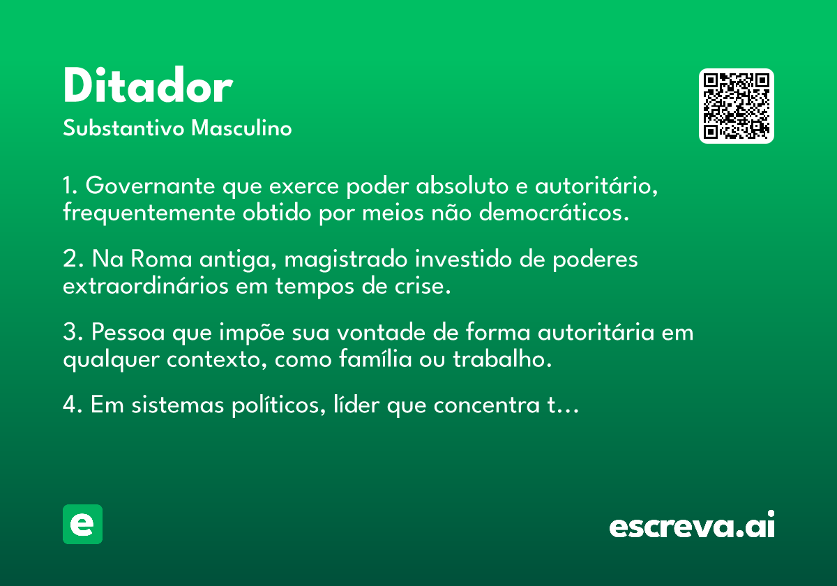ditador