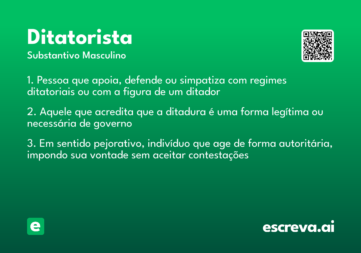 ditatorista