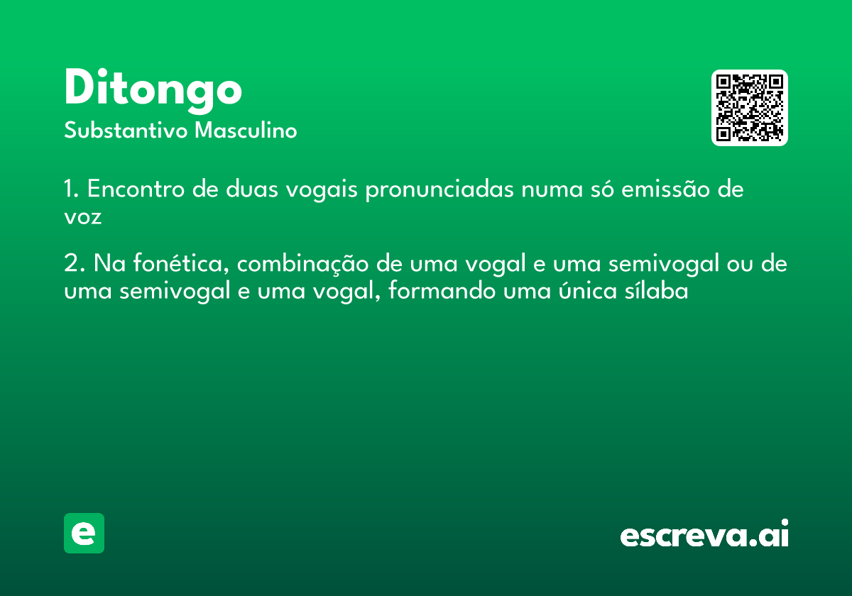 ditongo