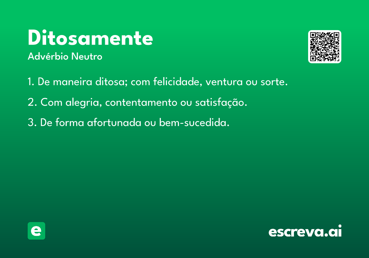 ditosamente