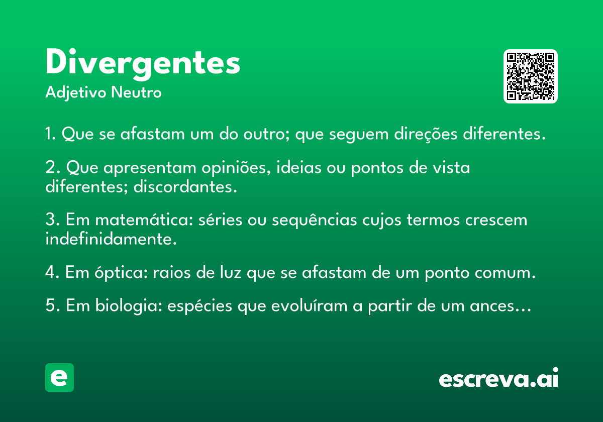 divergentes