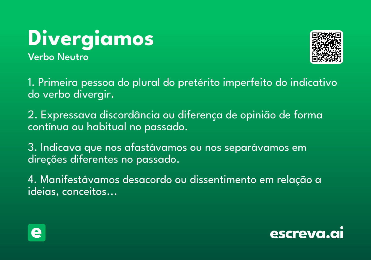 divergiamos