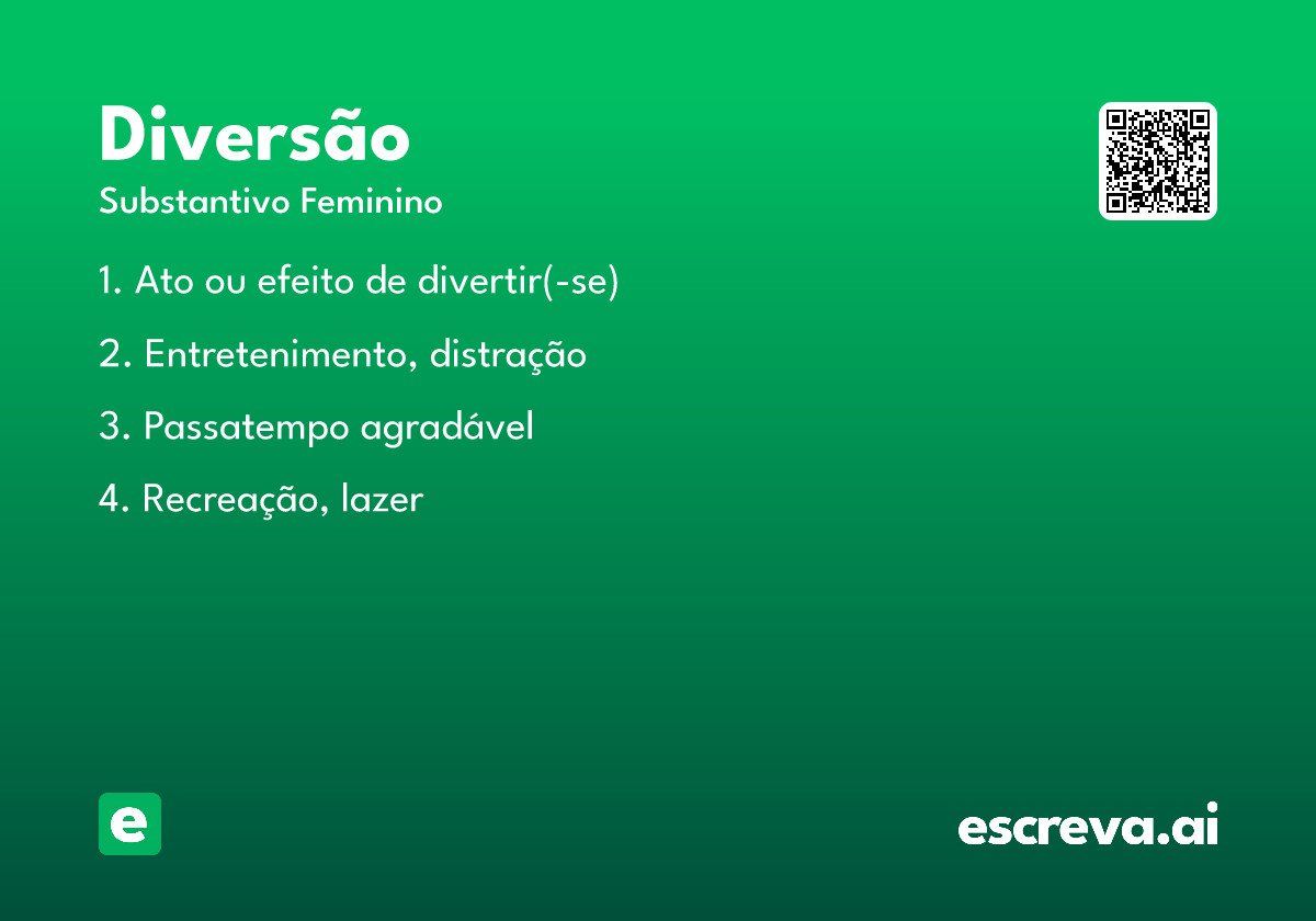 diversão