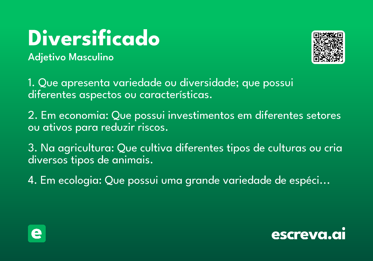 diversificado