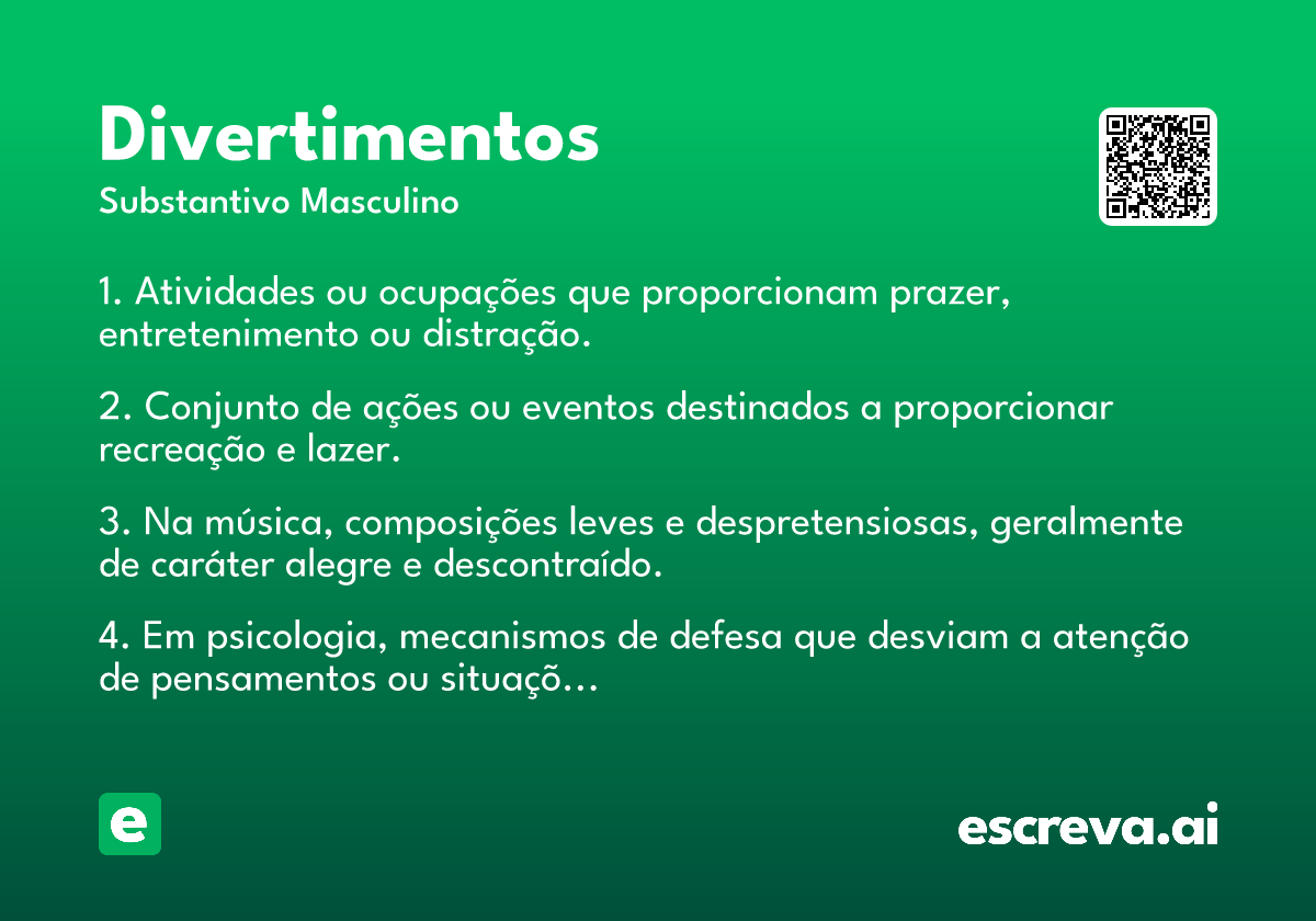 divertimentos