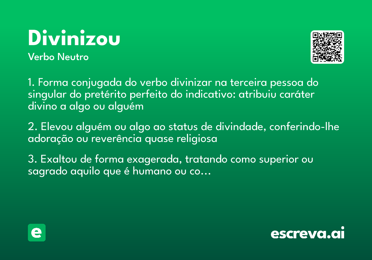 divinizou