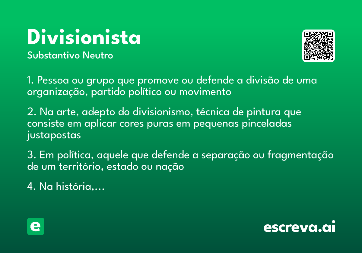 divisionista