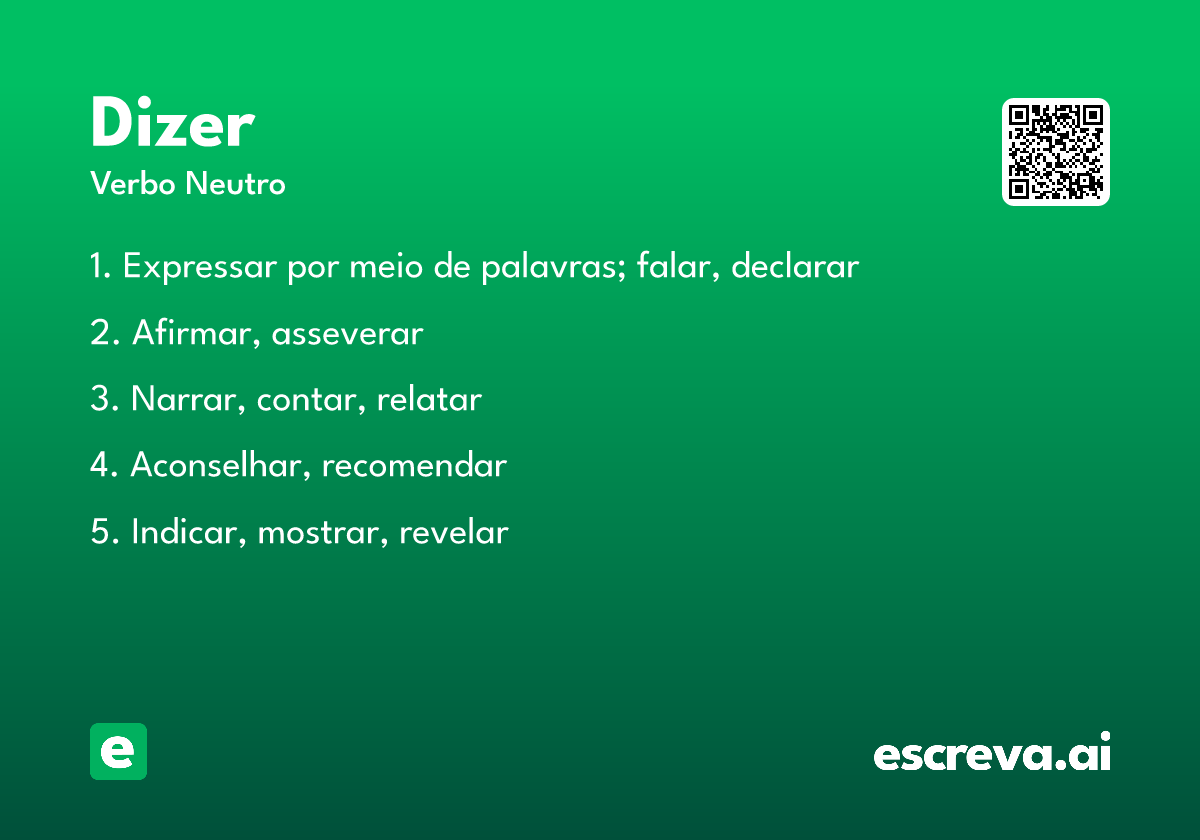 dizer