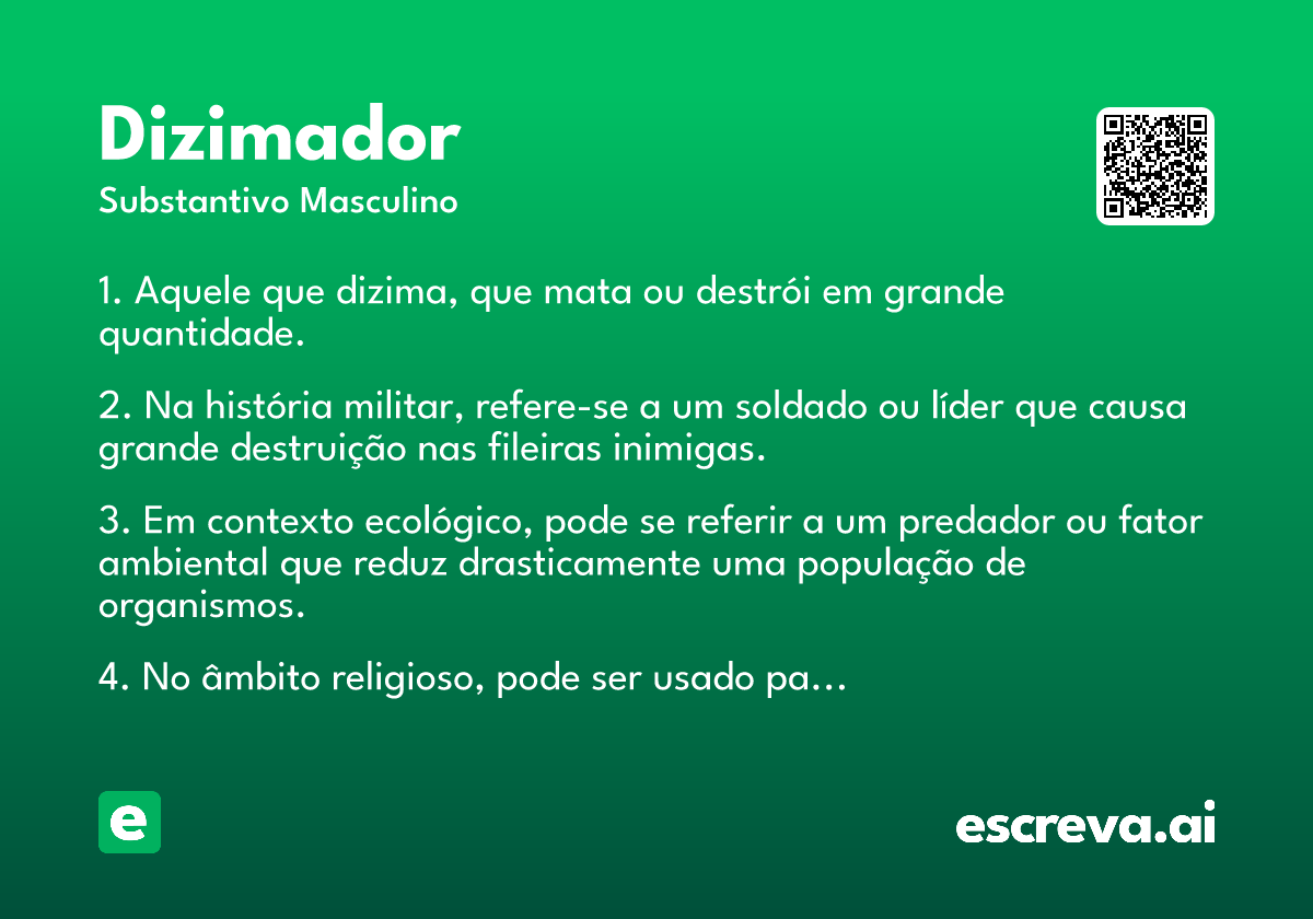 dizimador