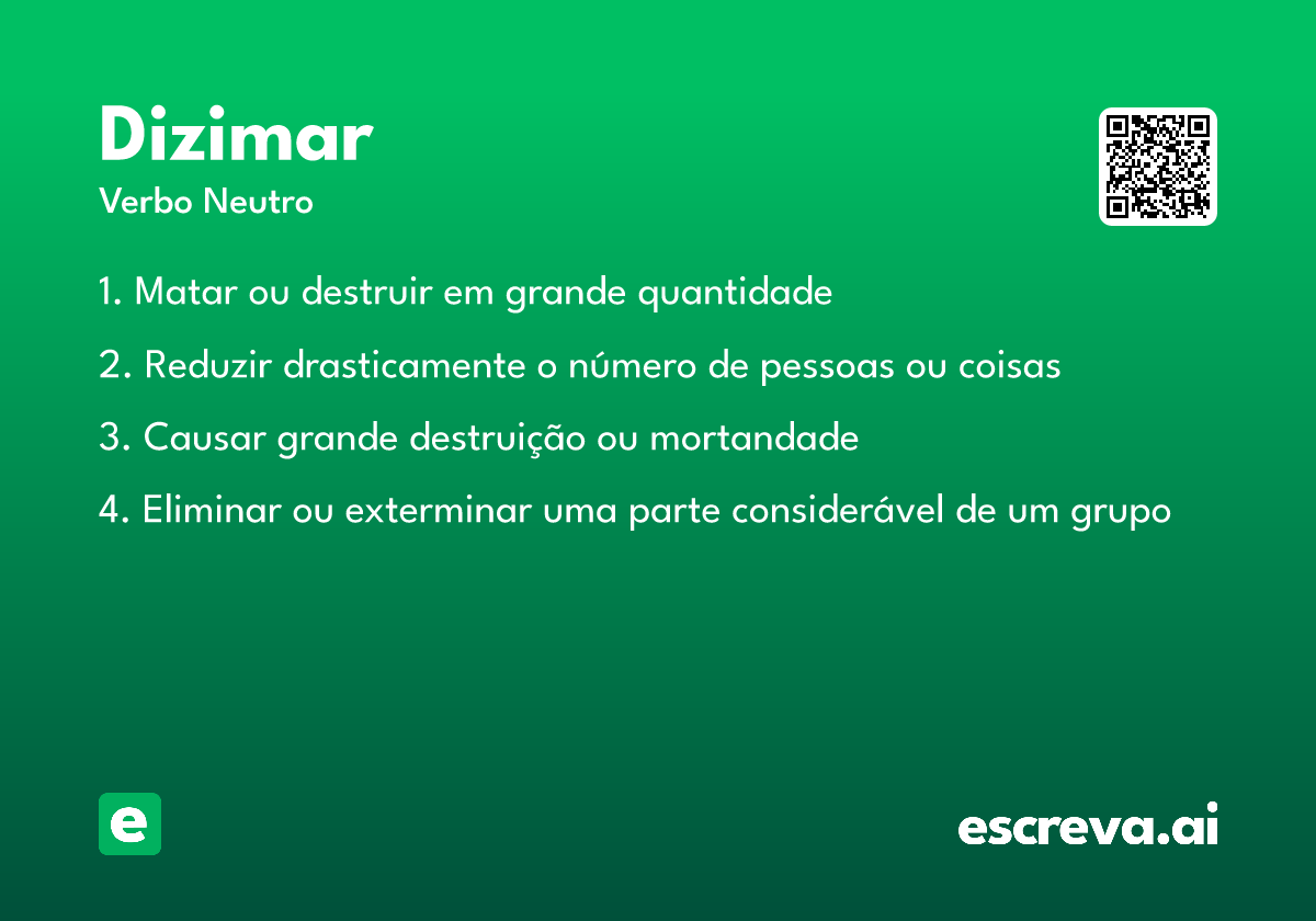 dizimar