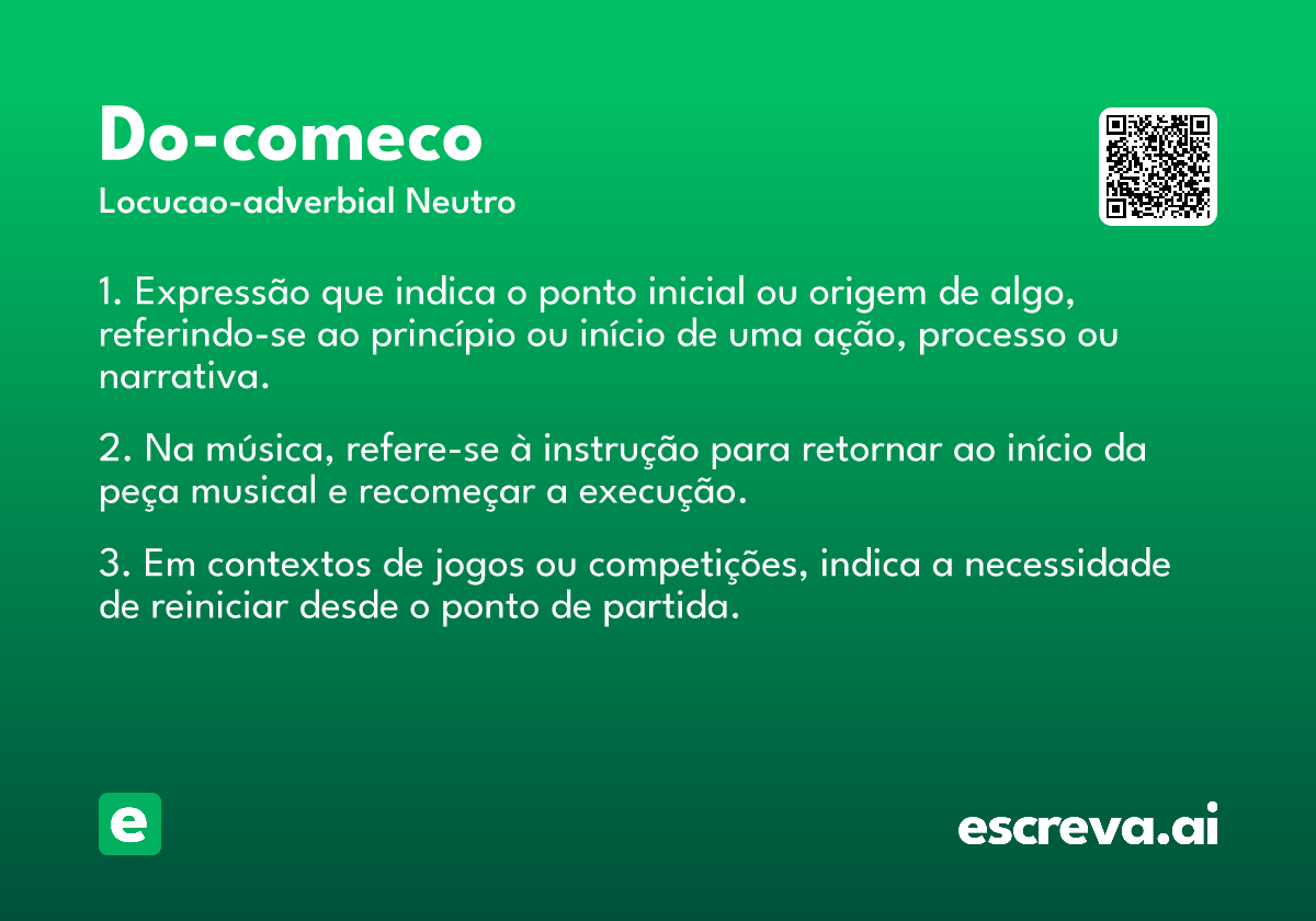 do-comeco