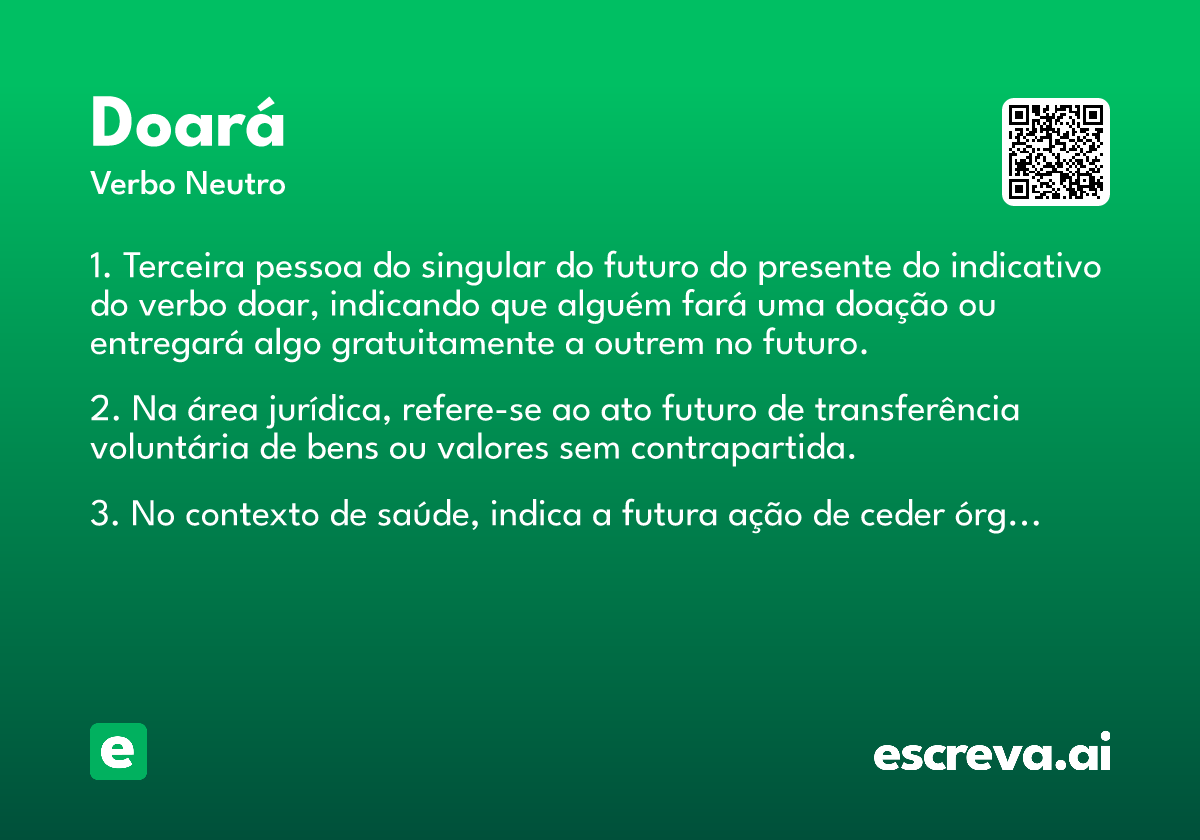 doará
