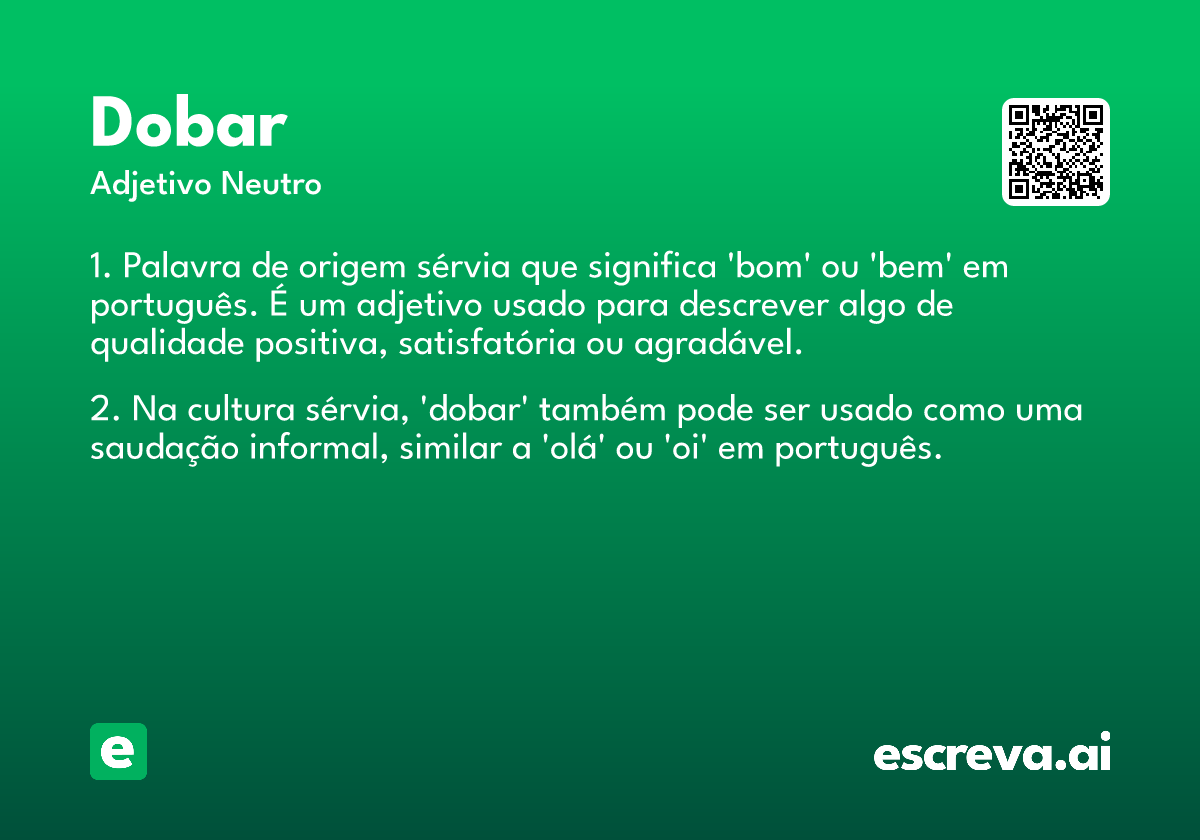 dobar