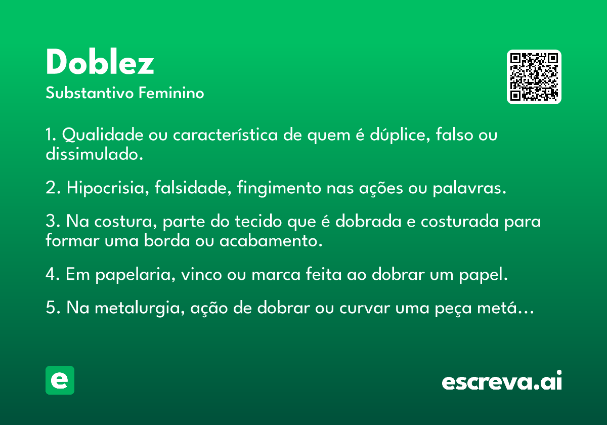 doblez
