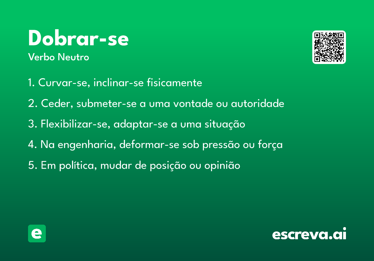dobrar-se
