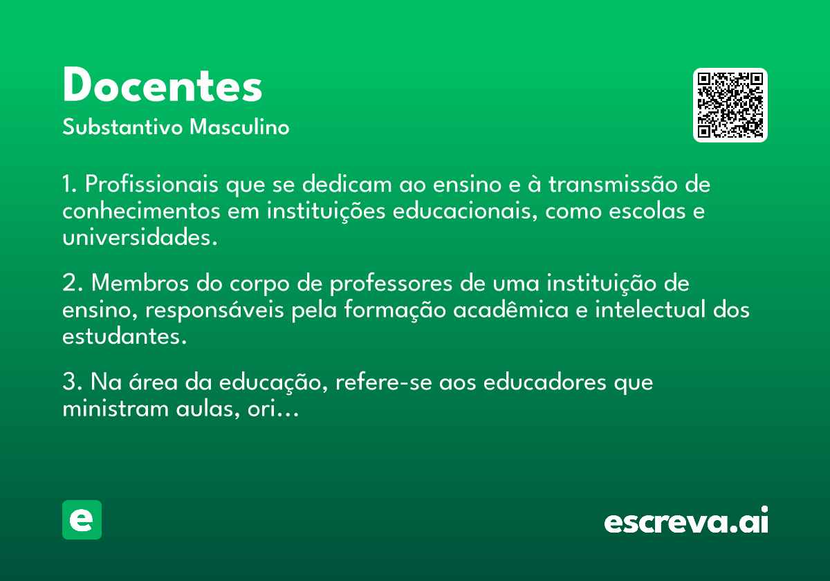 docentes