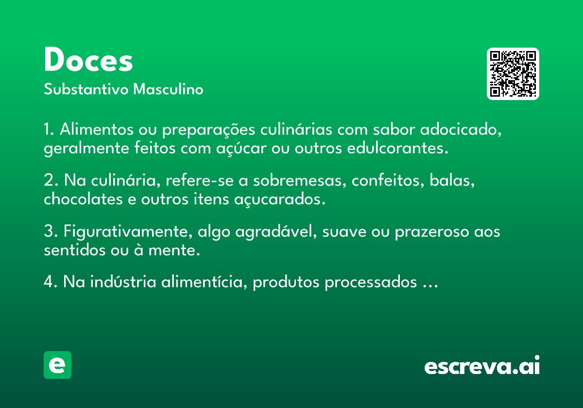 doces