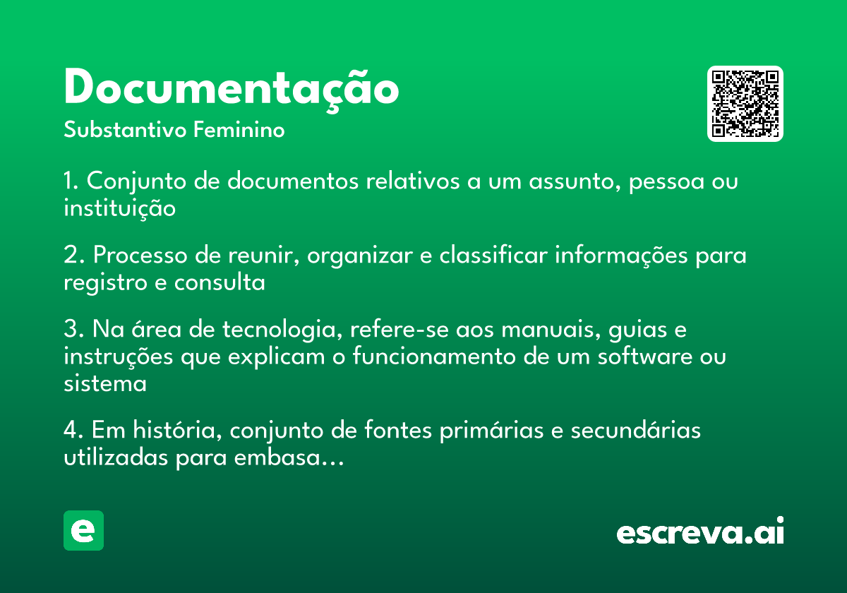 documentação