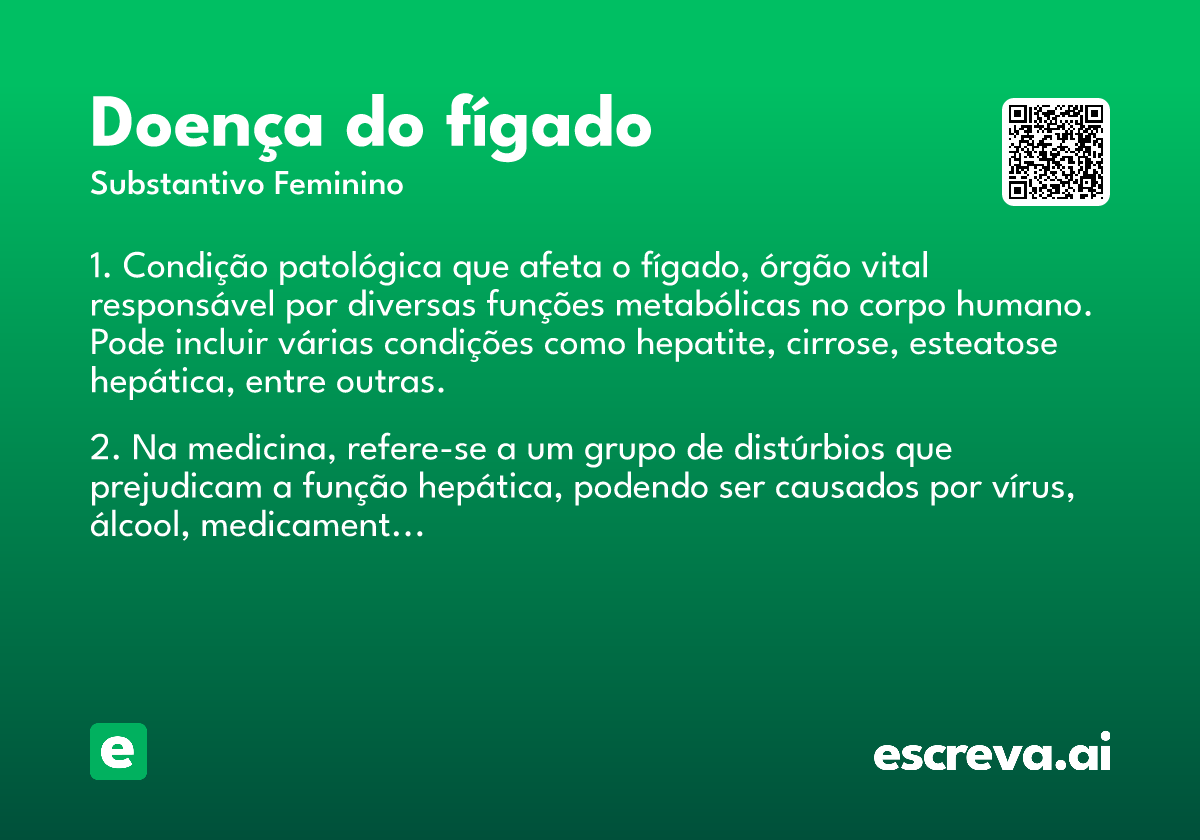 doença do fígado