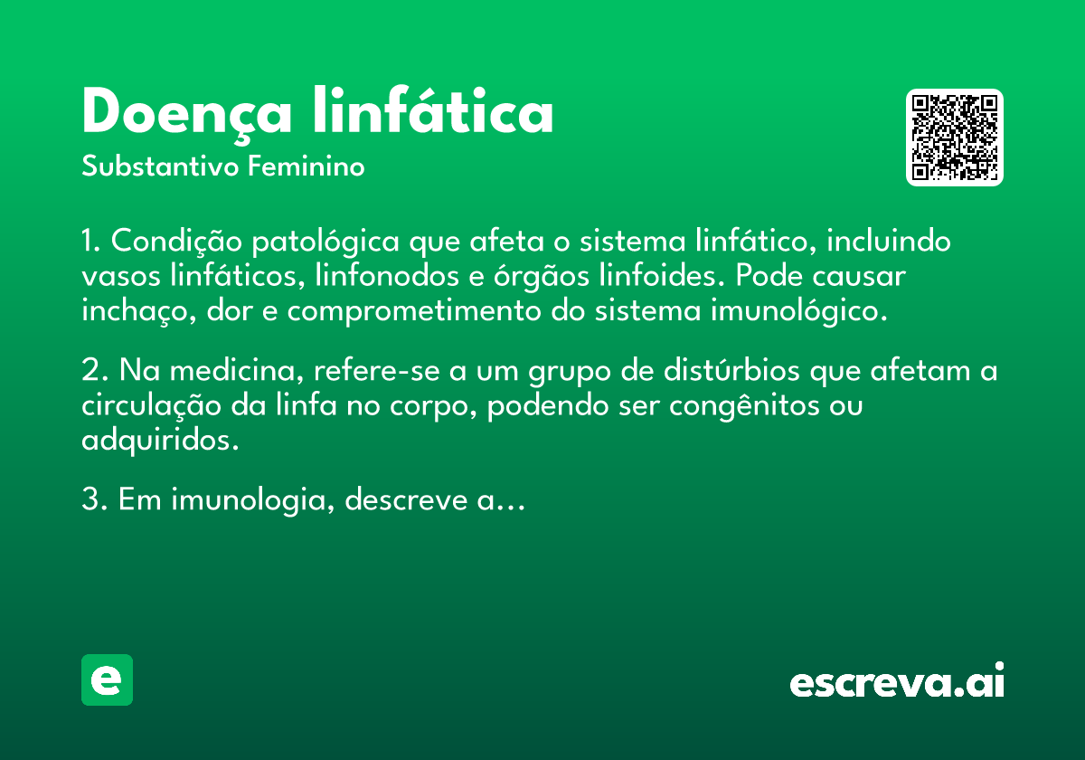 doença linfática