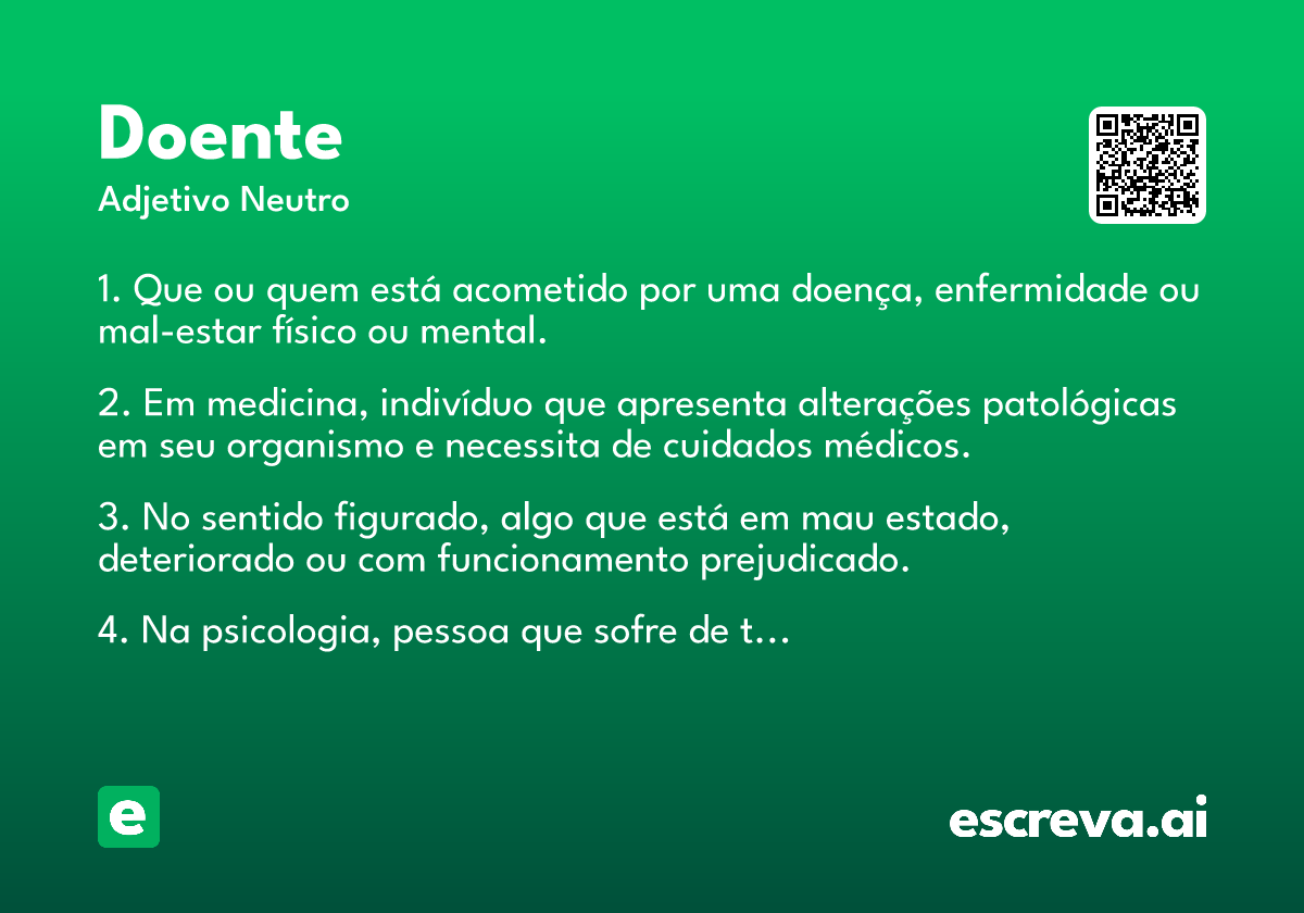 doente