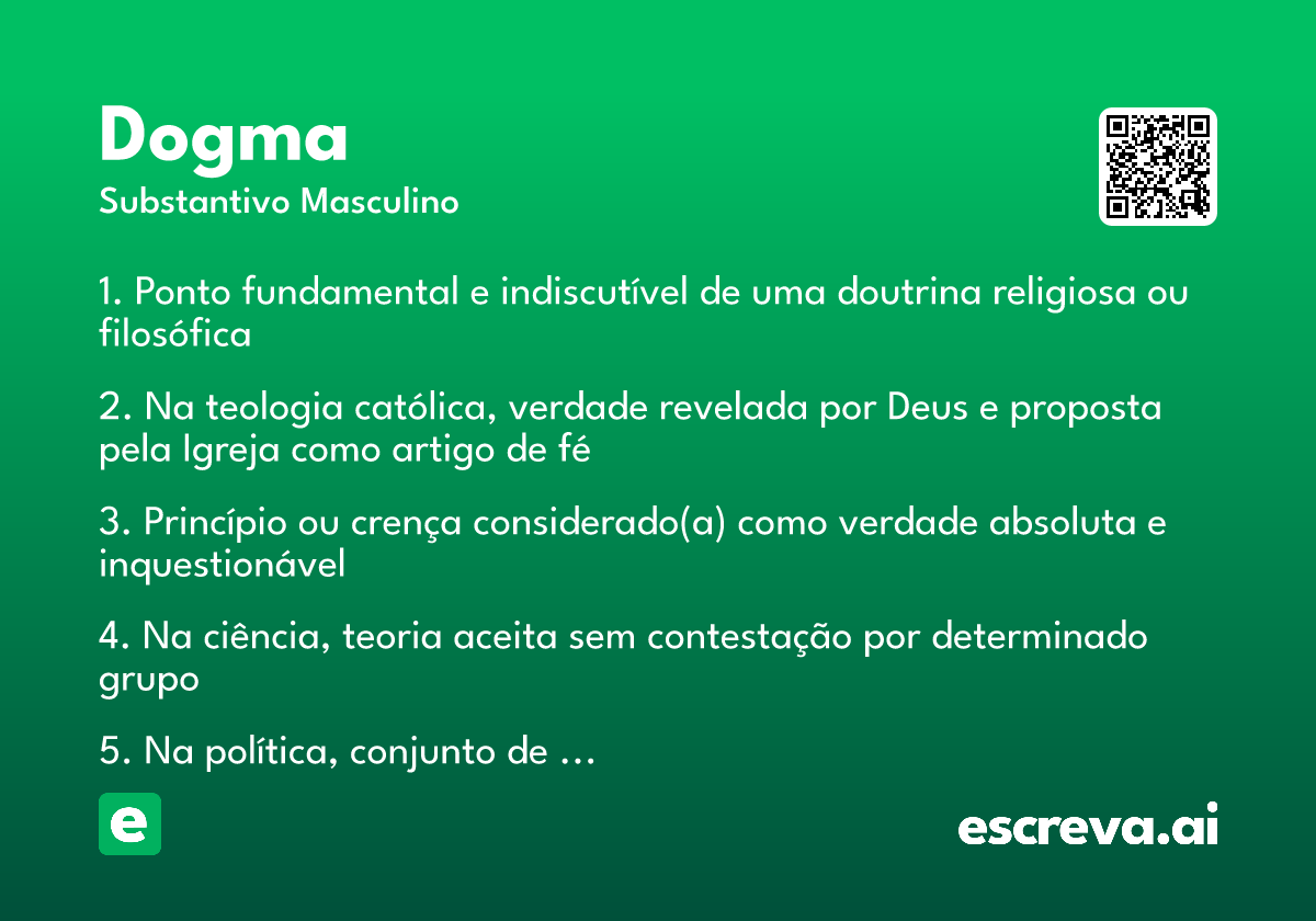 dogma