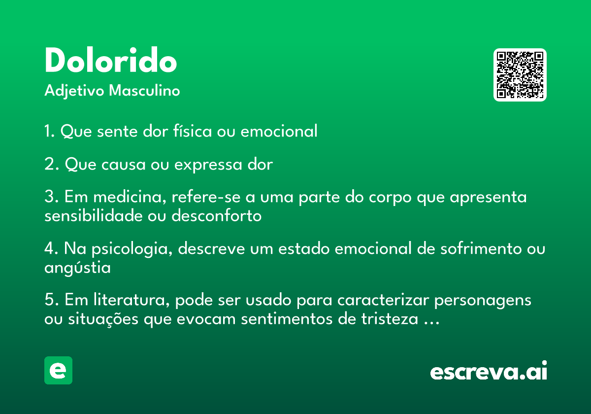 dolorido