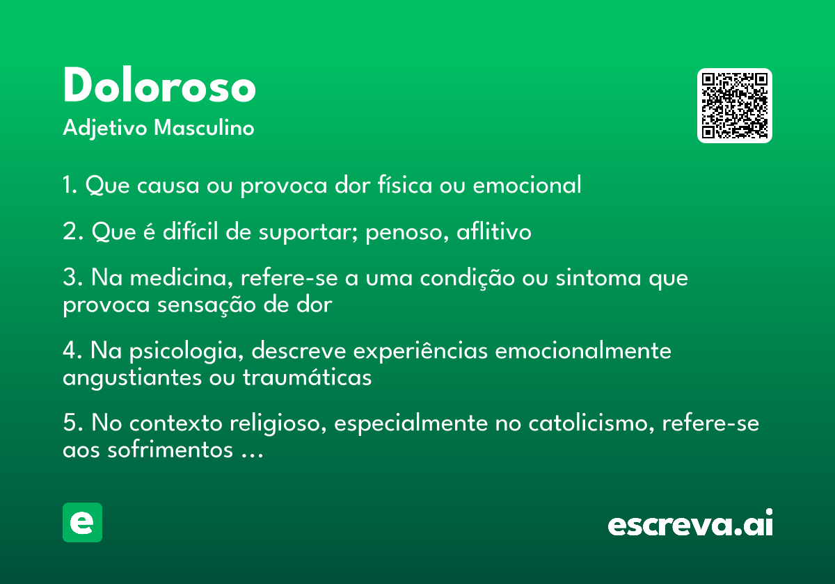 doloroso
